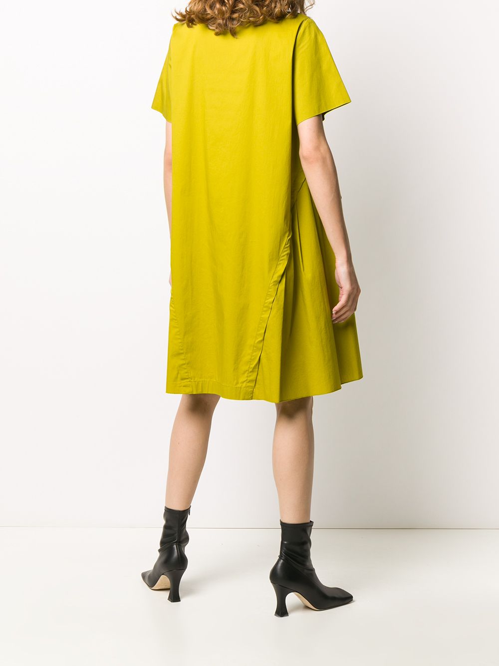 фото Pierantoniogaspari poplin flared dress