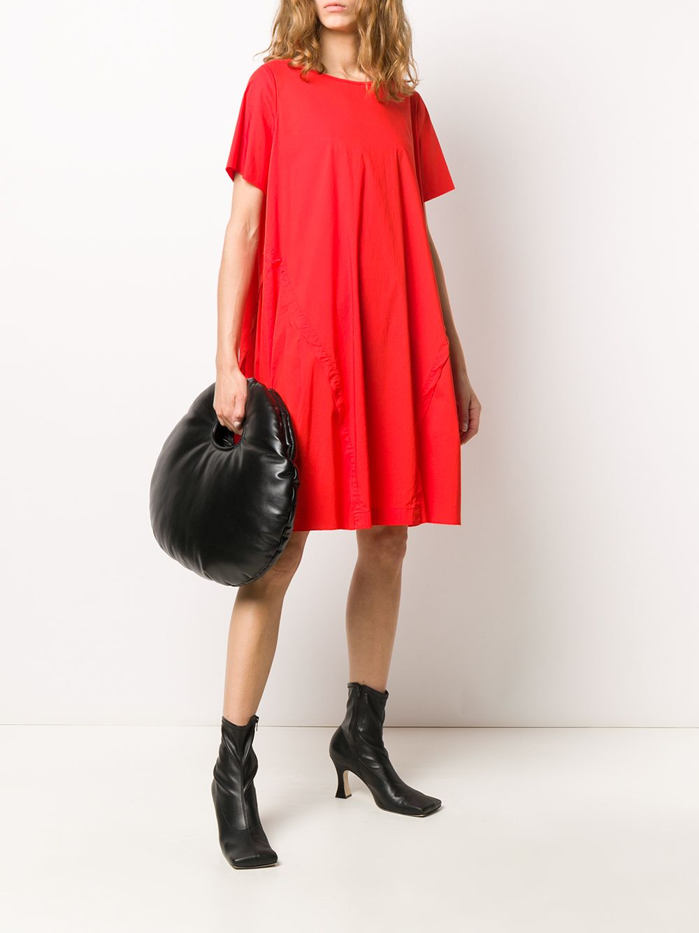 фото Pierantoniogaspari poplin flared dress