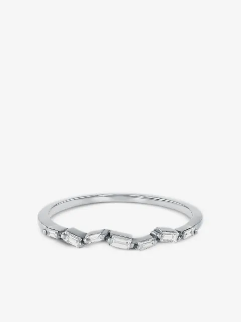 Suzanne Kalan 18kt white gold Fireworks diamond ring