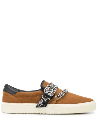 AMIRI Bandana Chain slip-on Sneakers 