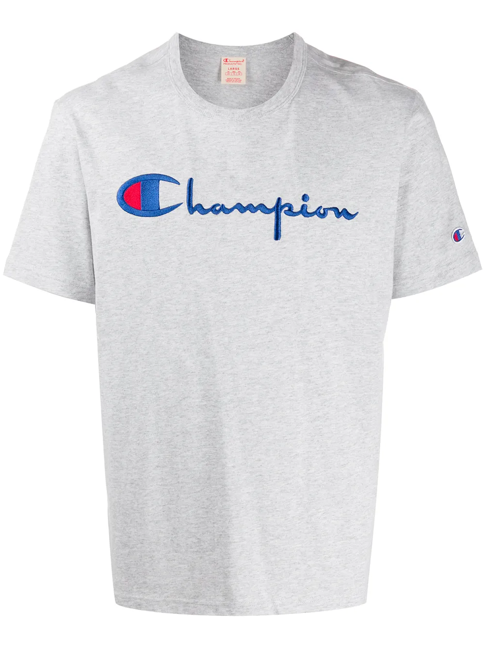 CHAMPION EMBROIDERED LOGO T-SHIRT