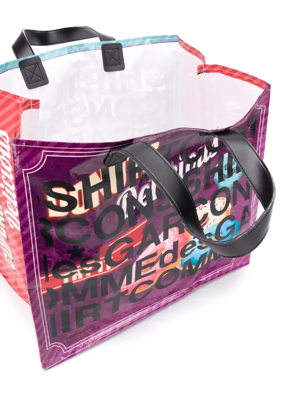 comme des garcons bolsa plastic