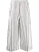 Image 1 of Dondup cropped striped pattern trousers