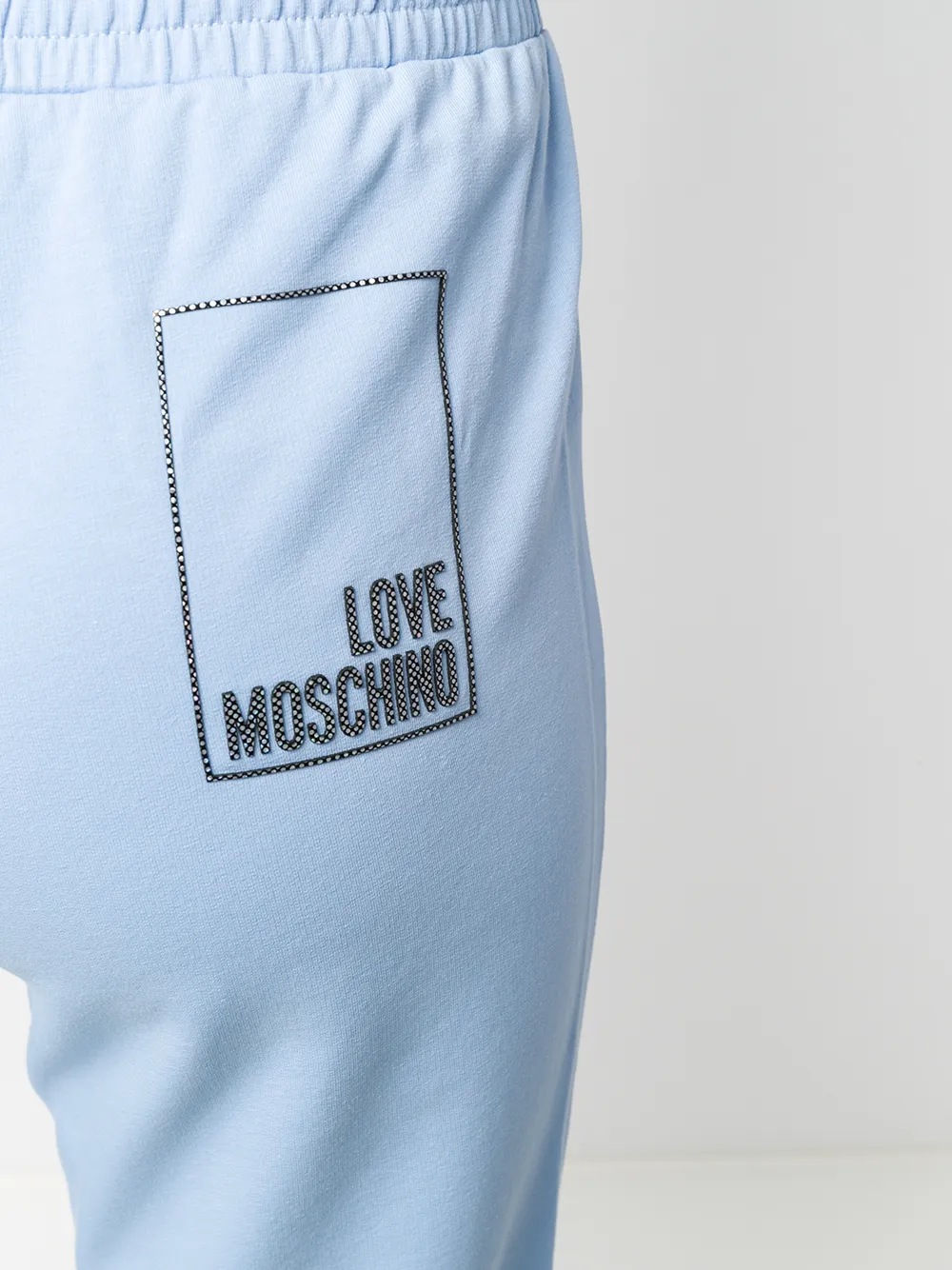 фото Love moschino спортивные брюки с логотипом