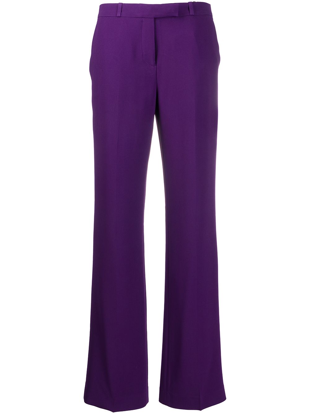 Etro Flared Style Trousers In Purple