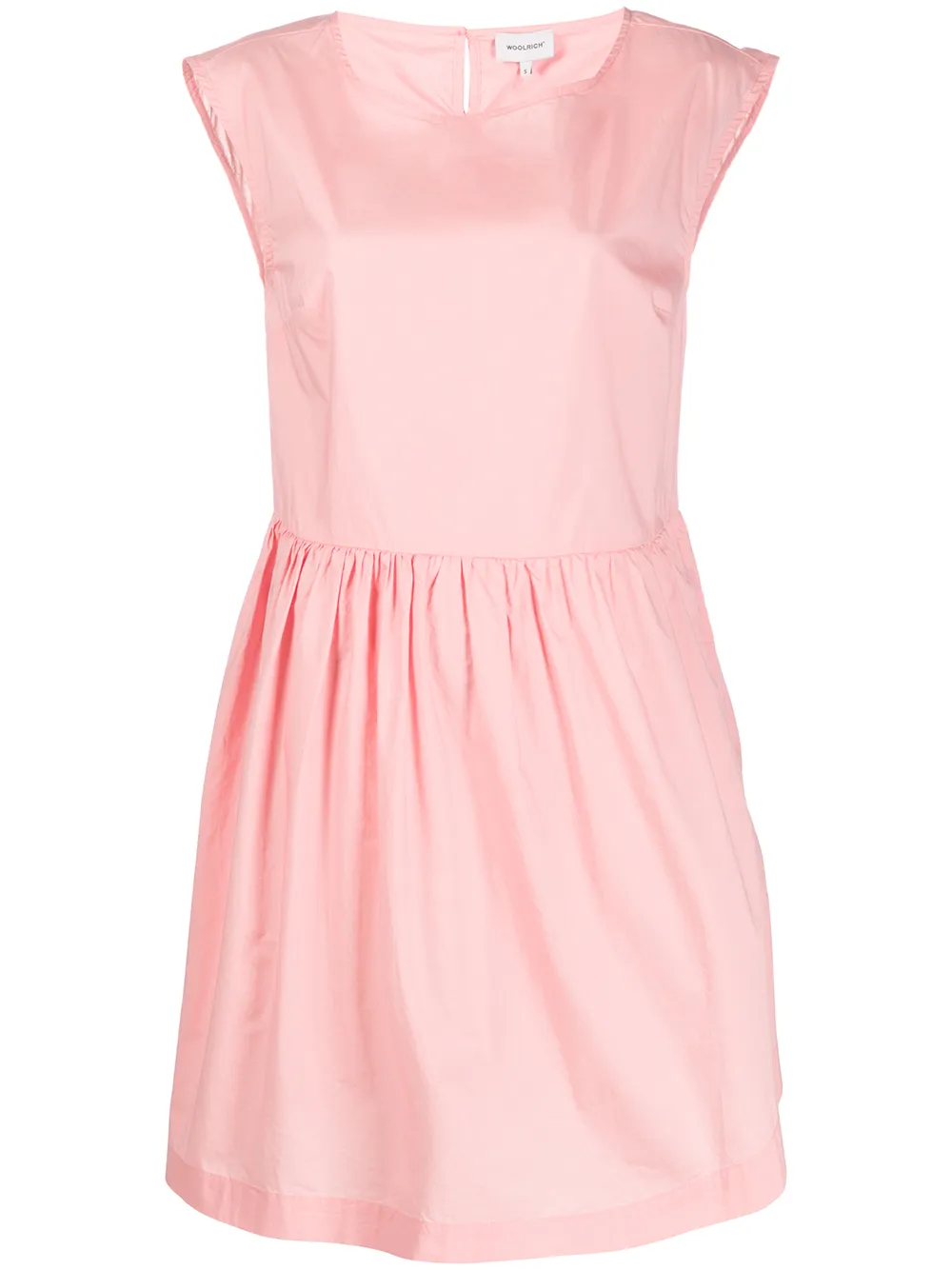 Woolrich Kleid mit kurzen Ärmeln - Rosa