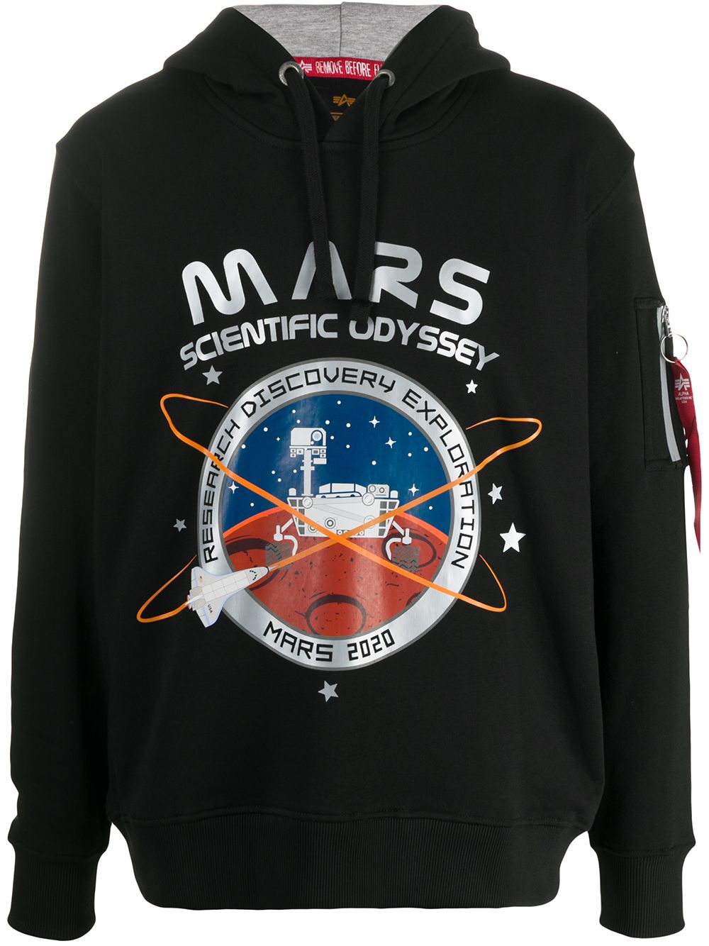 фото Alpha industries mars 2020 printed hoodie