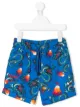 الصورة 1 من Kenzo Kids شورت برمودا بطبعة تنين