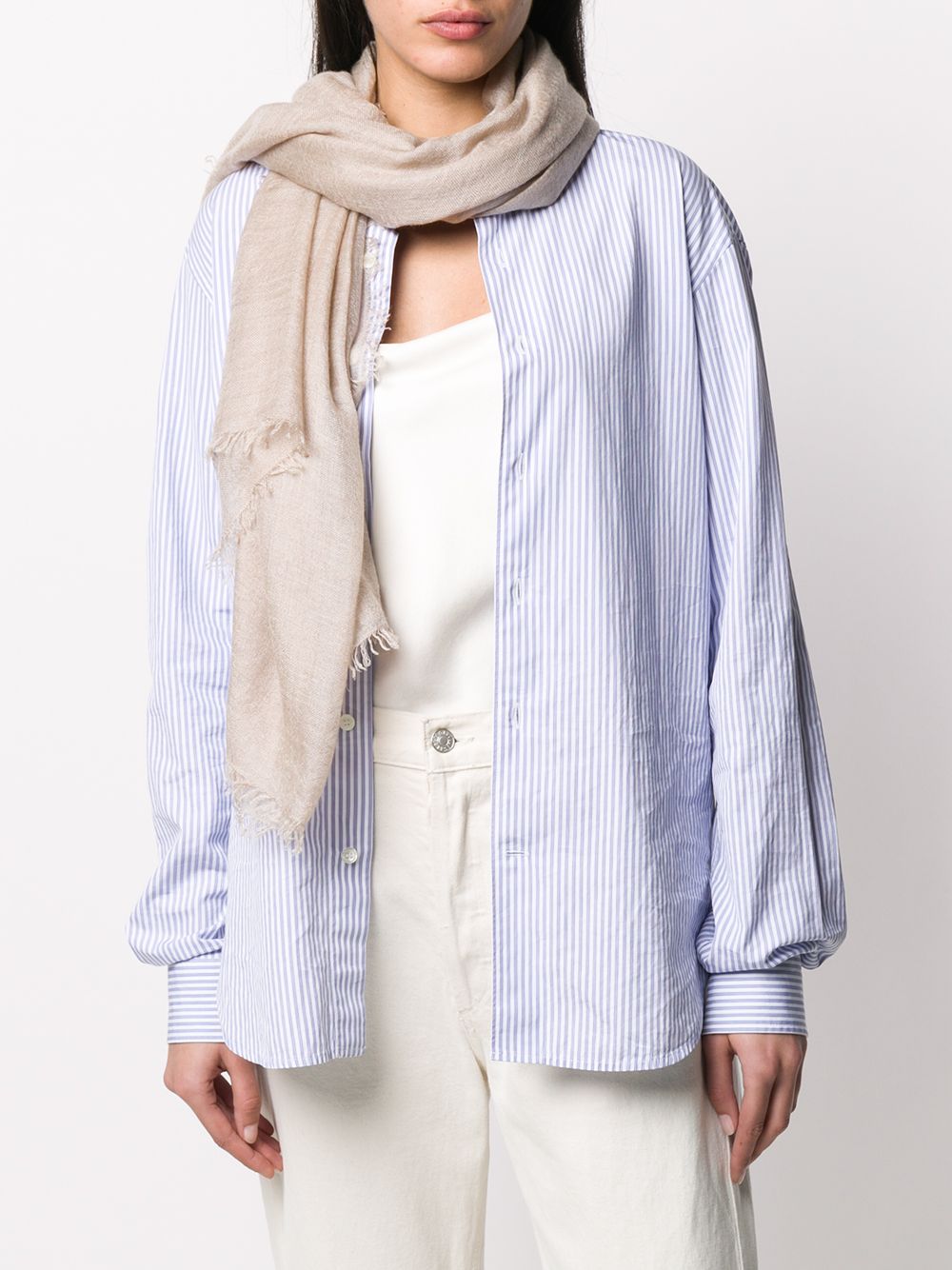 фото Faliero sarti dianetta fringed scarf