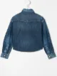 الصورة 2 من Dsquared2 Kids قميص جينز بتأثير ممزق