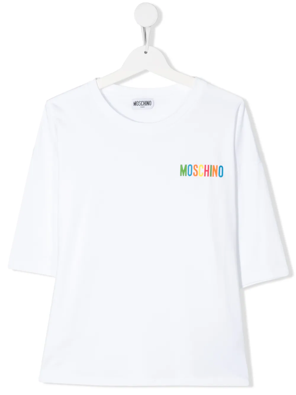 Moschino Kids TEEN T-Shirt mit Logo - Weiß