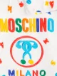 Moschino Kids فستان بطبعة حرف شعار