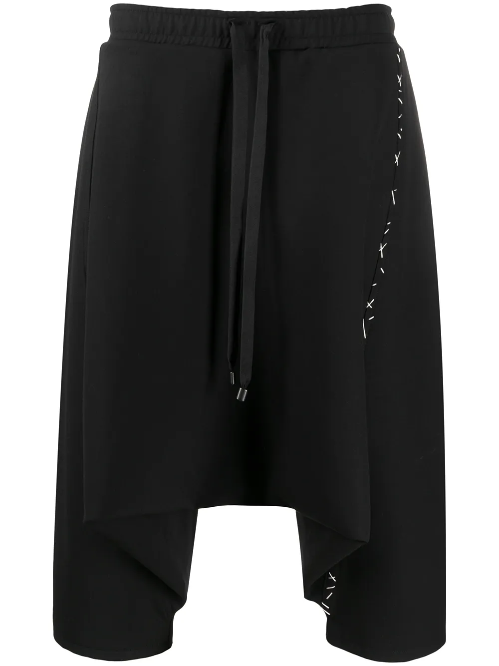 Alchemy Drop-crotch Shorts In Black