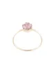 Image 1 of Natalie Marie 9kt yellow gold zirconia Rose Cut ring