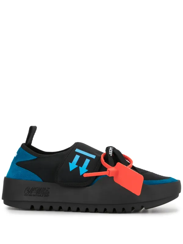 off white moto sneakers