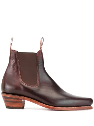 R.M.Williams Millicent pointed toe Chelsea Boots Farfetch