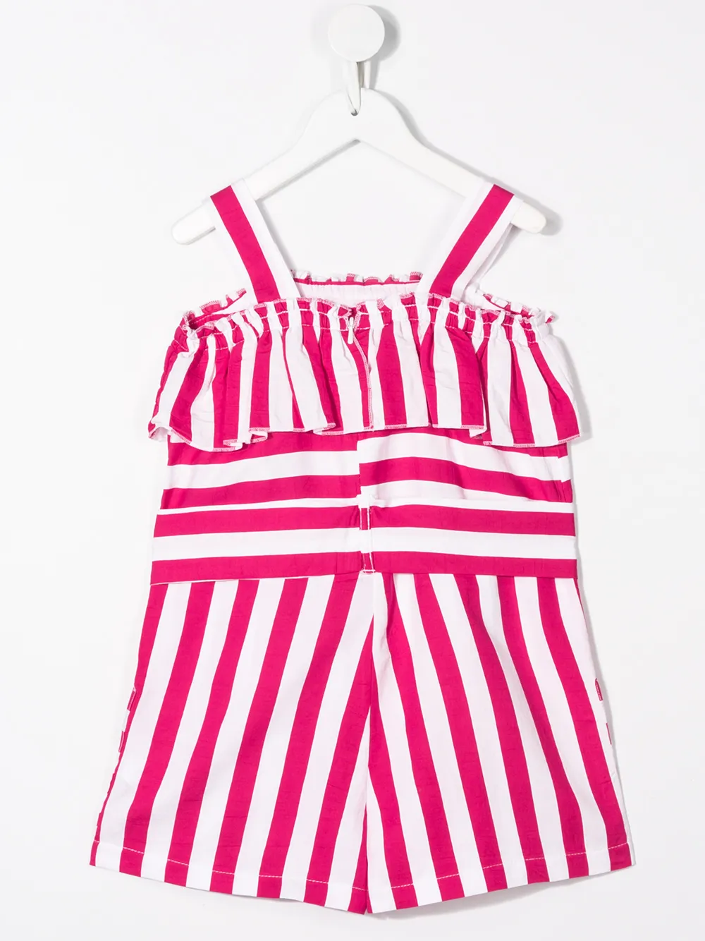 Monnalisa Gestreepte romper - Roze