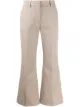 Image 1 of MSGM cropped flared trousers