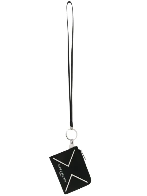 Givenchy tarjetero con detalle de V