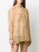 Fendi Vichy organza shirt