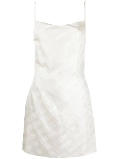 Kirin - logo print mini dress