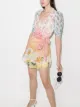 Image 2 of LoveShackFancy Arlo picnic patchwork dress