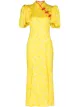 Image 1 of De La Vali Bluebell floral-print dress