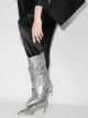 Paris Texas snake-effect 60mm boots