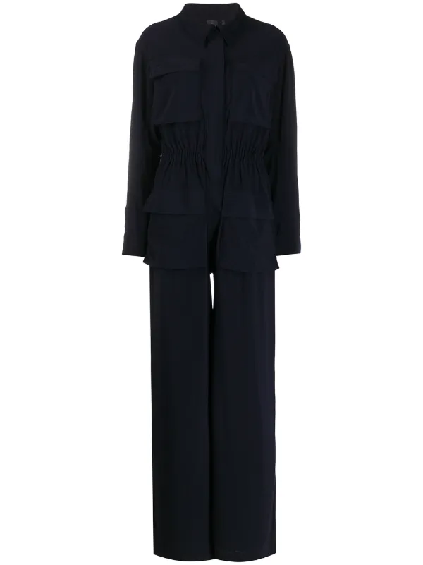 norma kamali waterfall jumpsuit