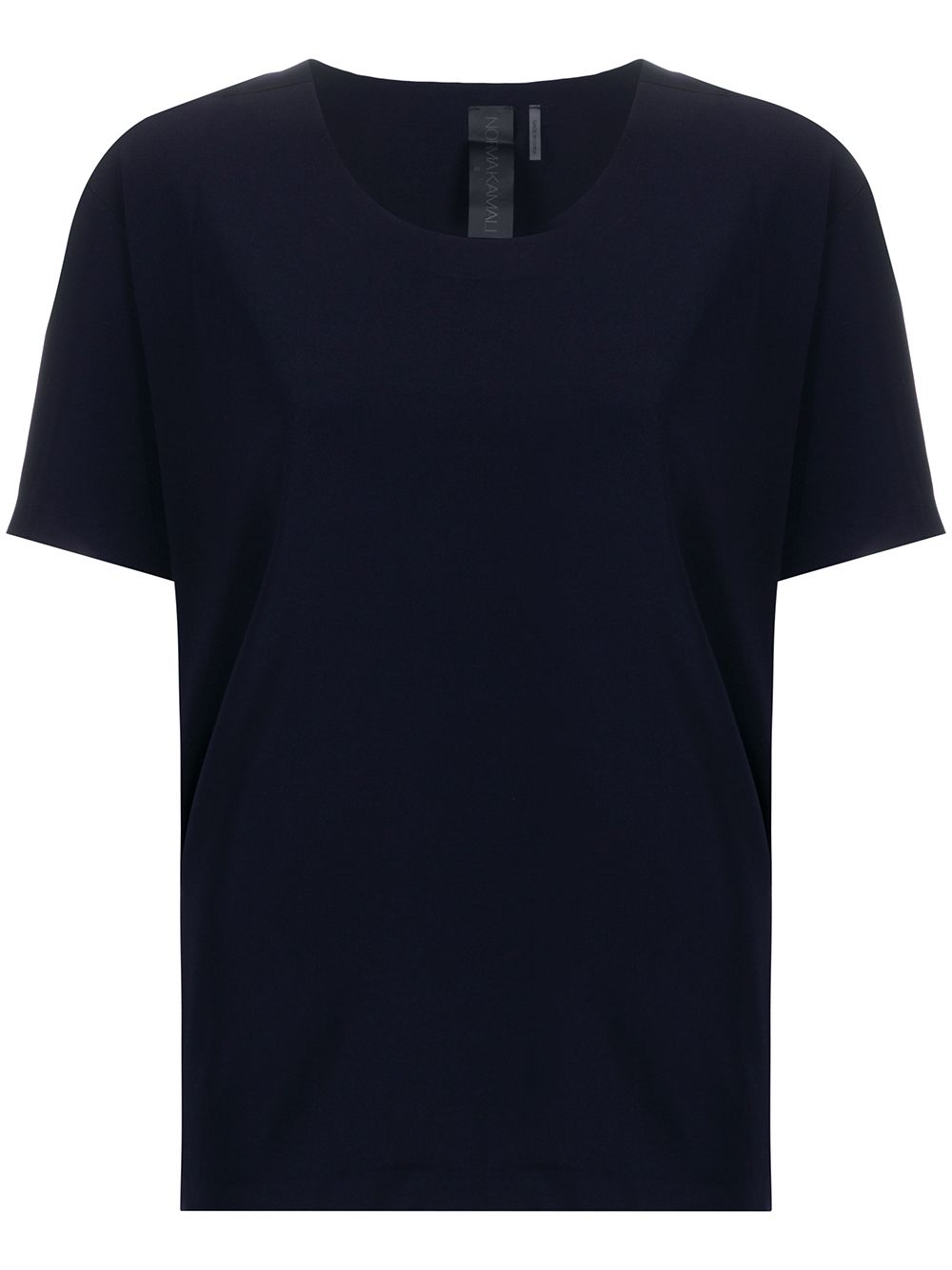 Norma Kamali Solid-color T-shirt In Blue