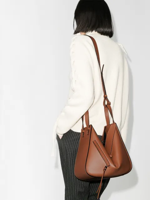 loewe hammock bolsa tan