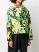 Fendi floral print cropped jacket