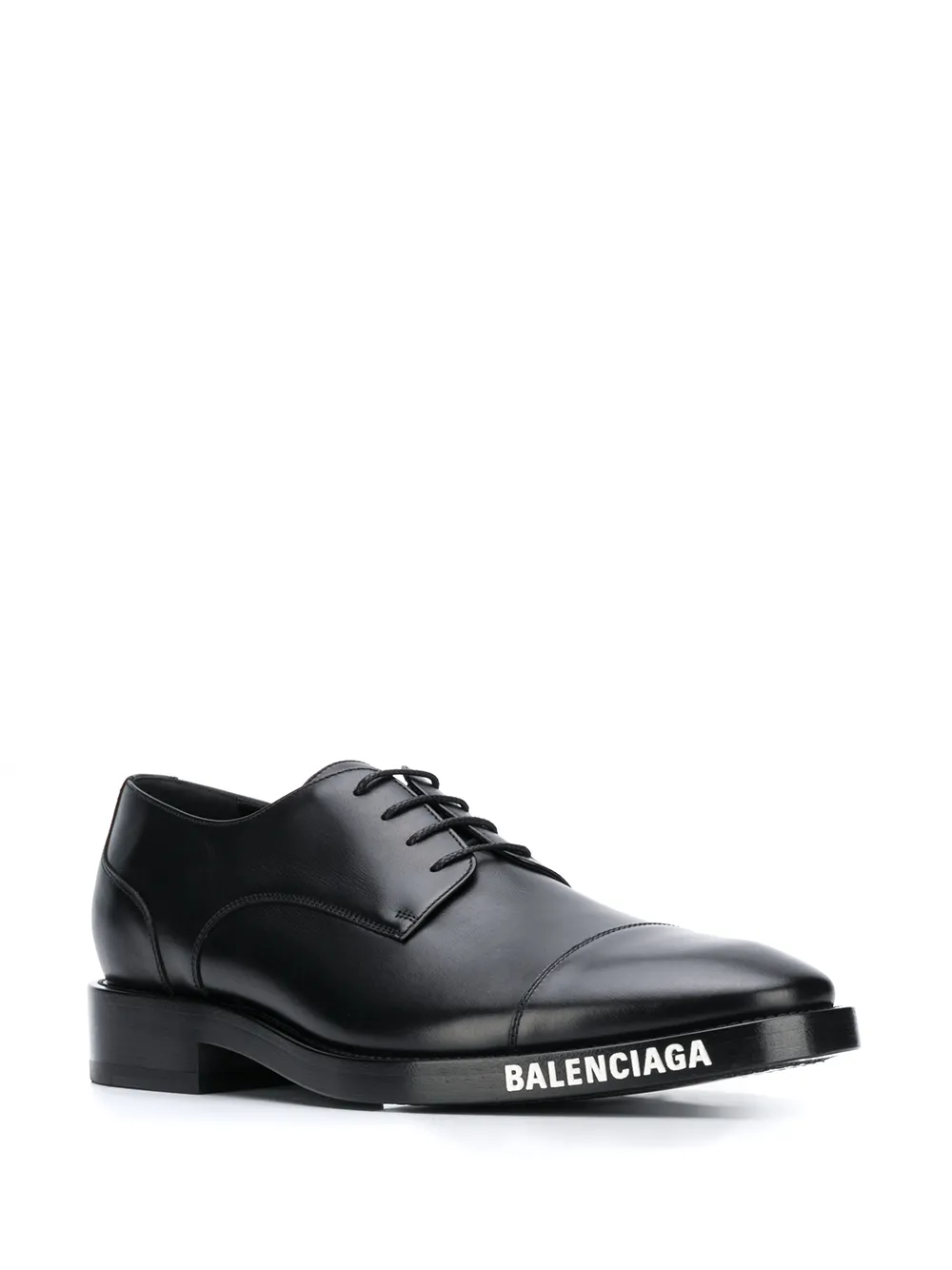 Balenciaga logo-print Derby shoes | Derby Shoes | Image 2