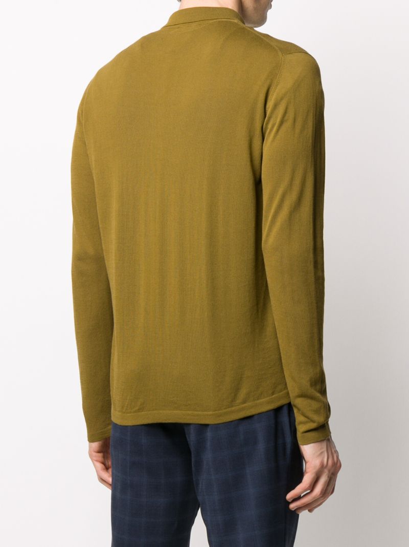 Shop Roberto Collina Long Sleeve Shirt In Green