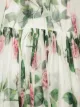 Dolce & Gabbana Kids tropical rose print dress