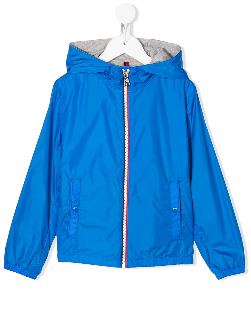 Moncler Kids' Classic Rain Jacket In Blue | ModeSens