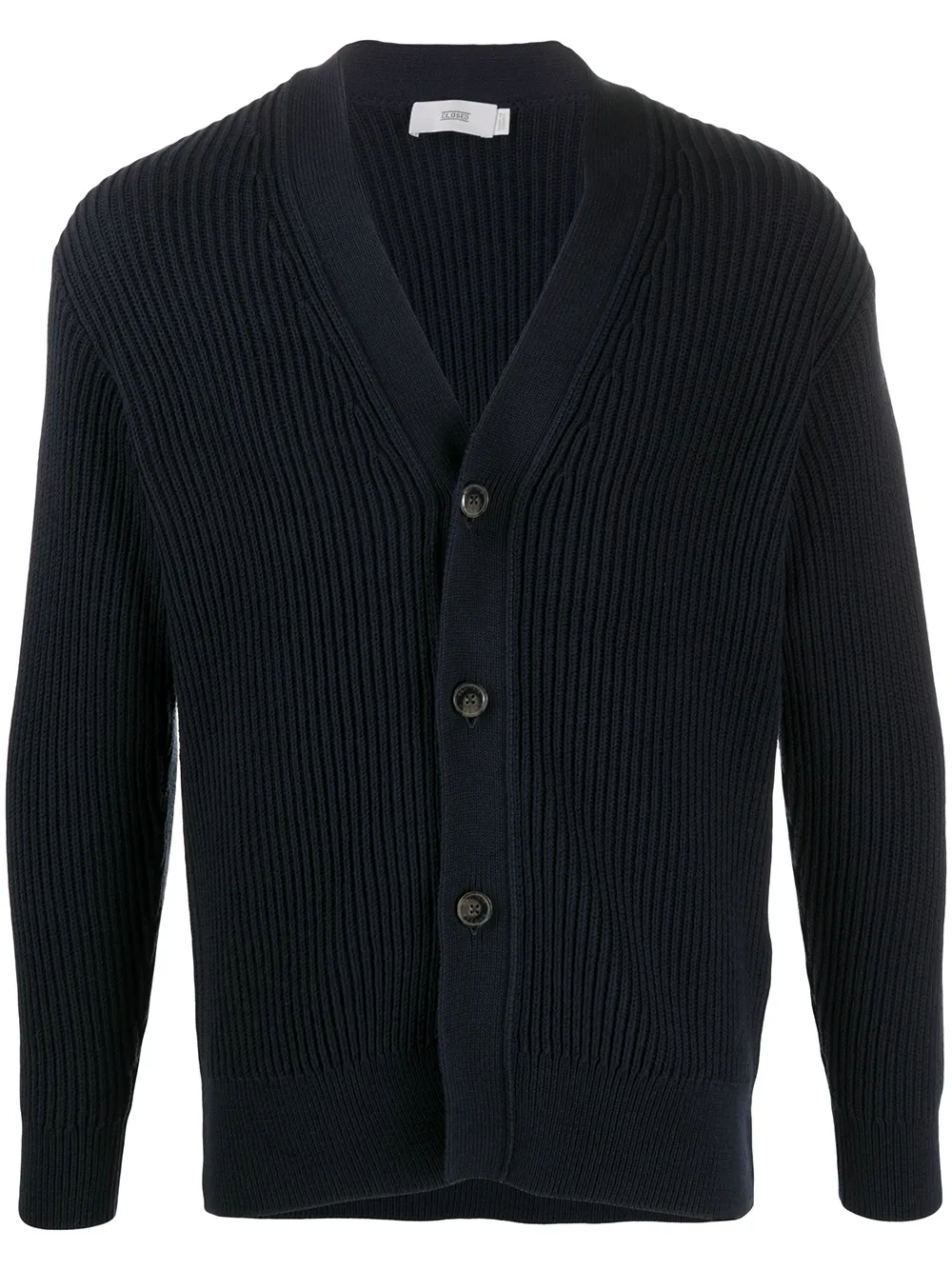 Closed Gerippter Cardigan In Blue