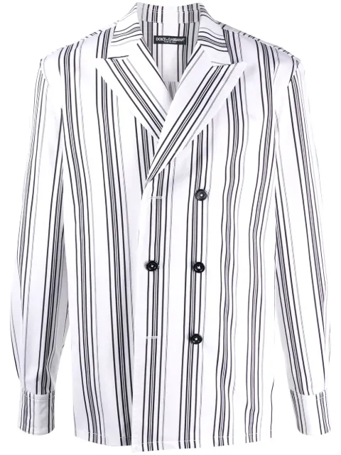 Dolce & Gabbana Camisa com abotoamento duplo