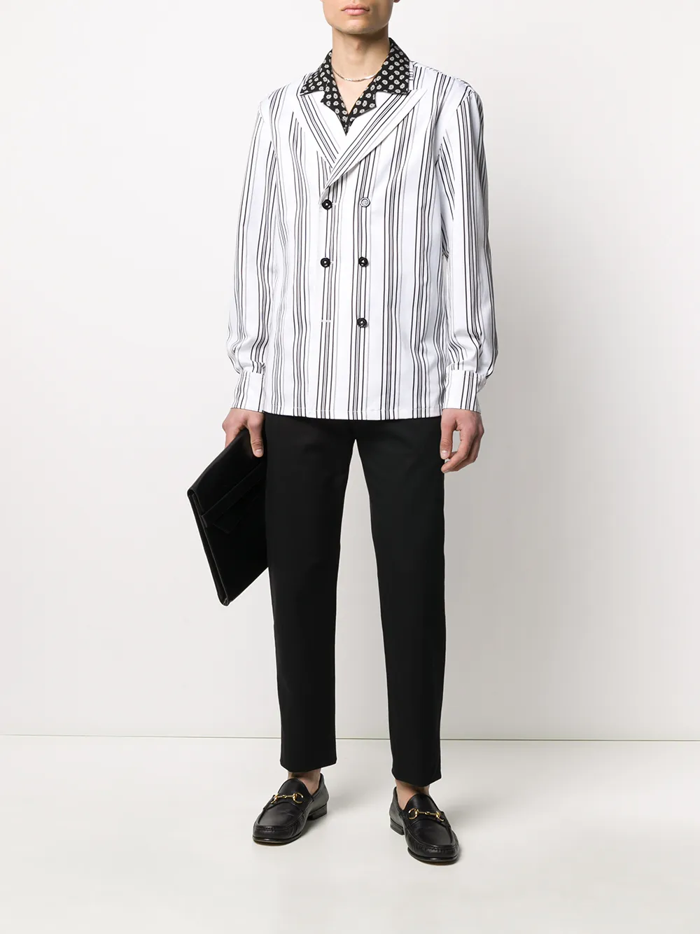 Dolce & Gabbana Camisa com abotoamento duplo | Blazer | Image 2