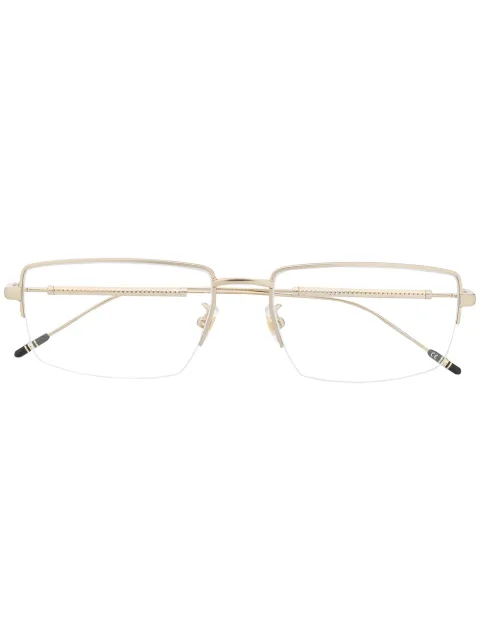 Montblanc rectangle-frame glasses