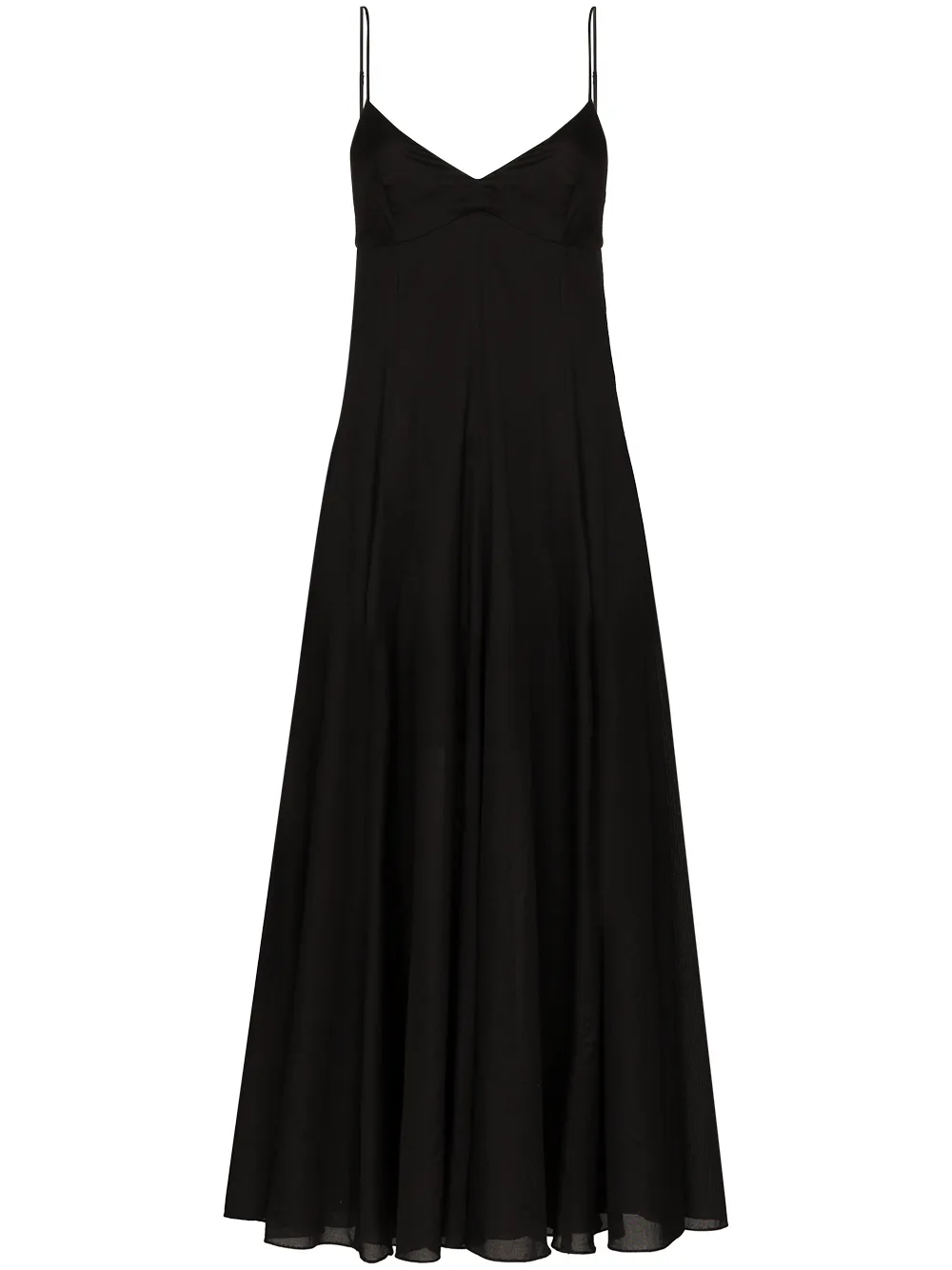 

Three Graces Bonita back-bow midi dress - Brown