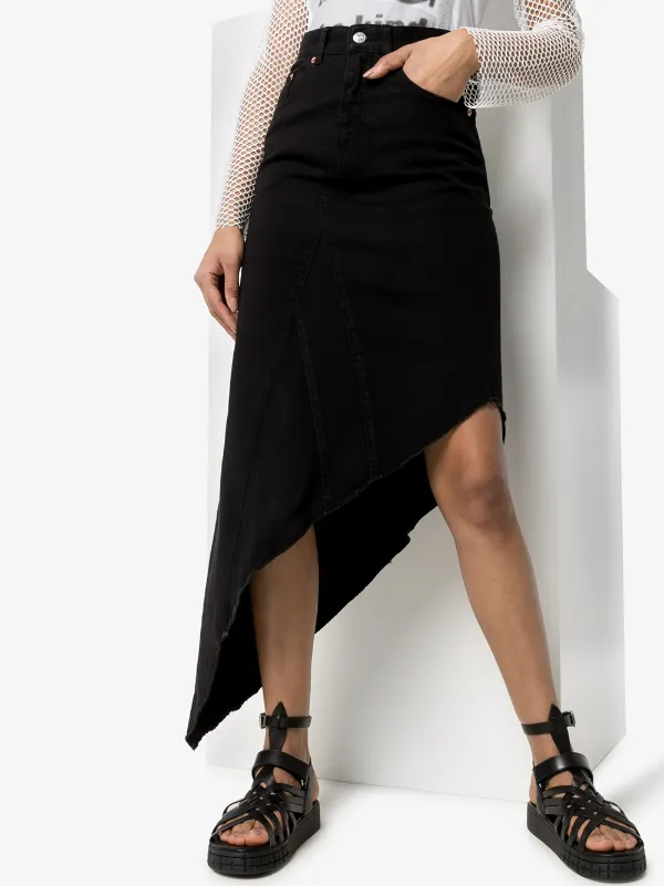mm6 denim skirt