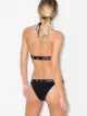 Off-White logo-tape bikini set