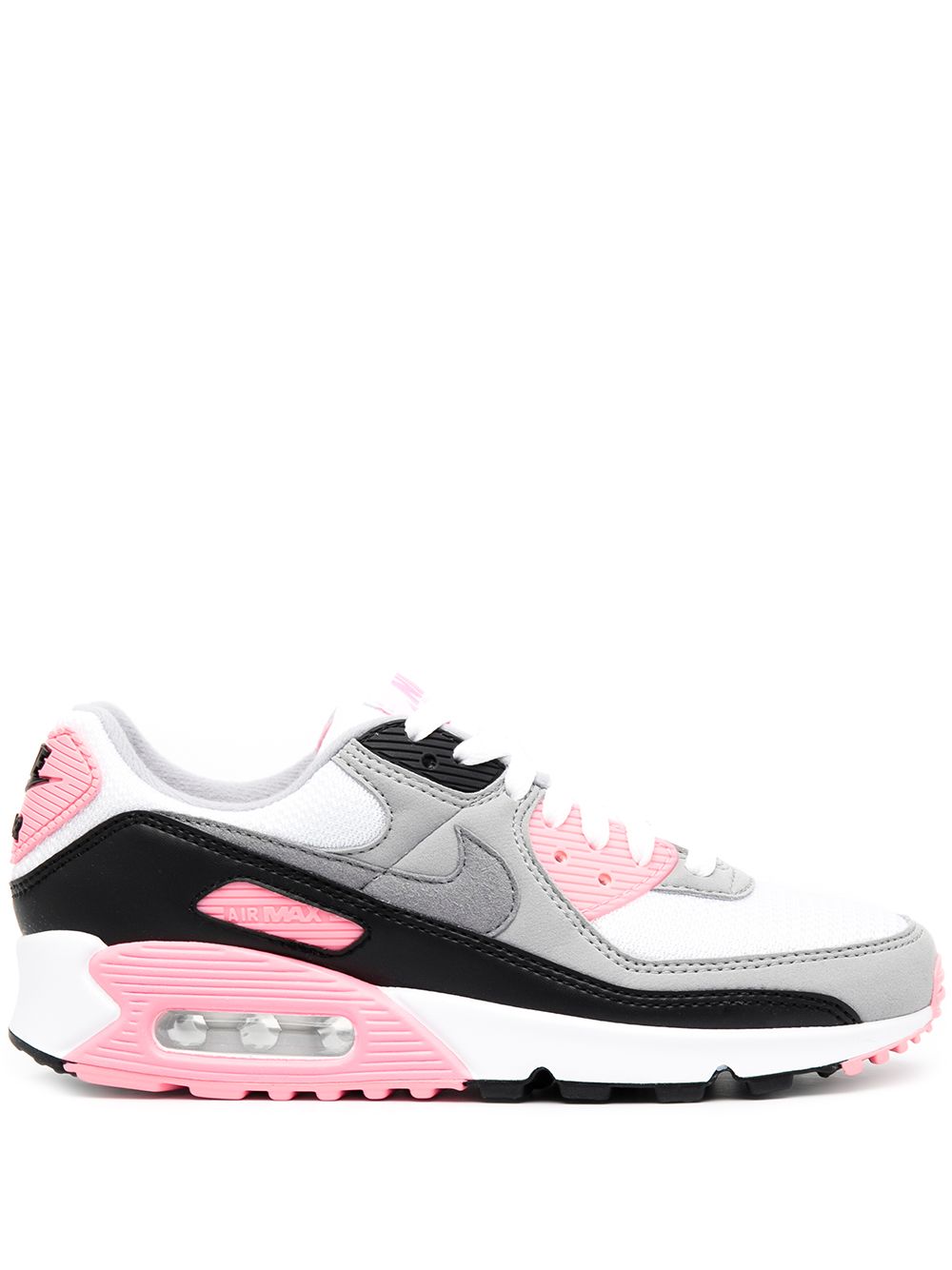 pink and white nike air max