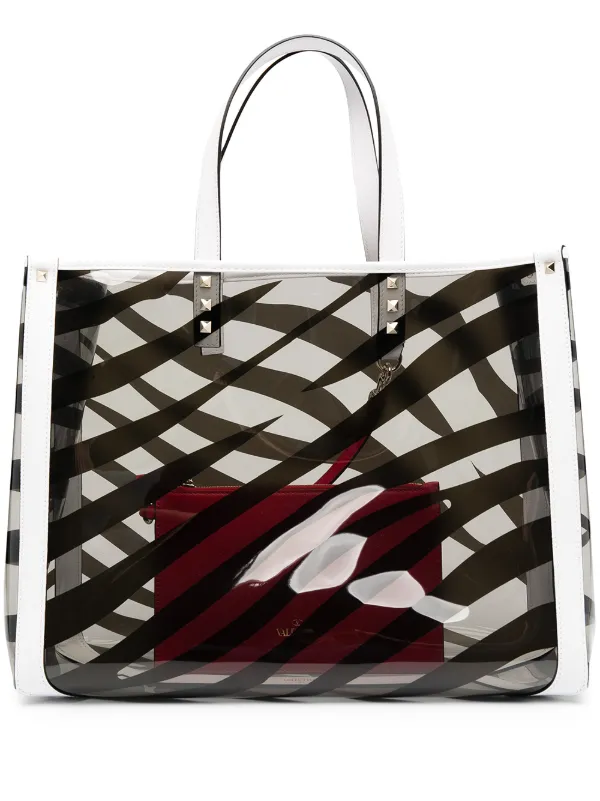 zebra tote bag