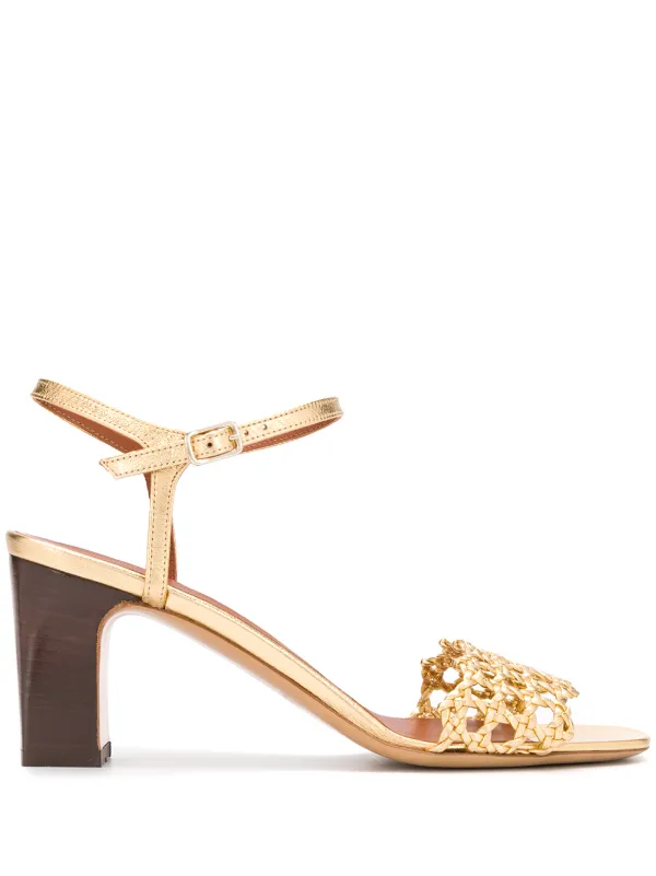 Michel vivien gold sandals online