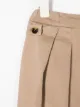 Brunello Cucinelli Kids بنطال برباط وبكسرات