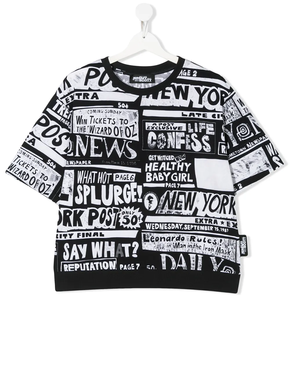 Jeremy Scott Junior футболка с принтом Jeremy Scott Junior футболка с принтом