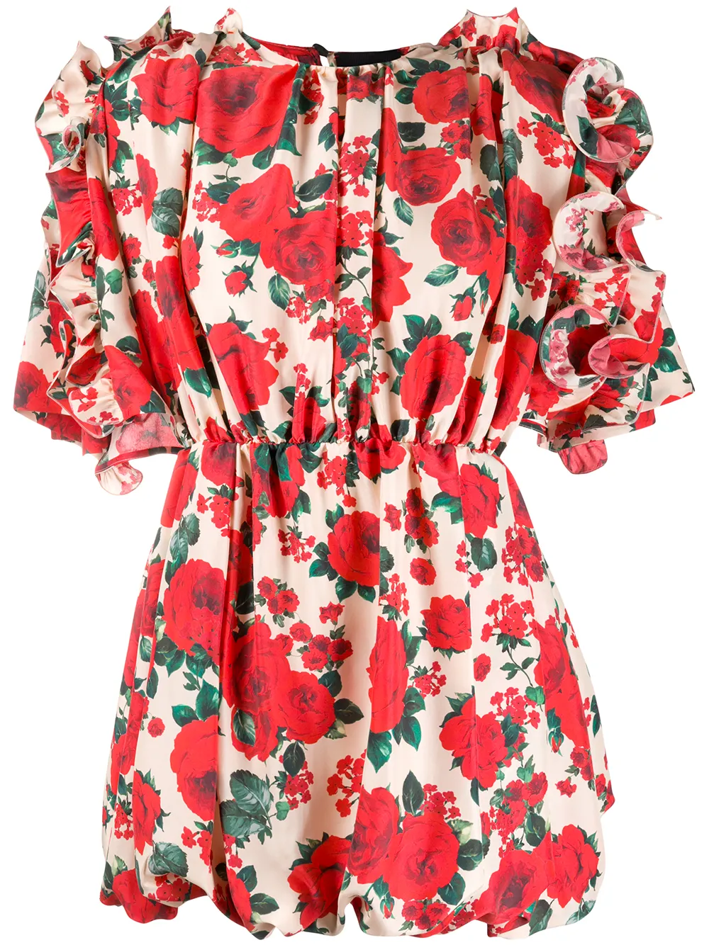 Magda Butrym Lleida Silk Dress Ss20 | Farfetch.com