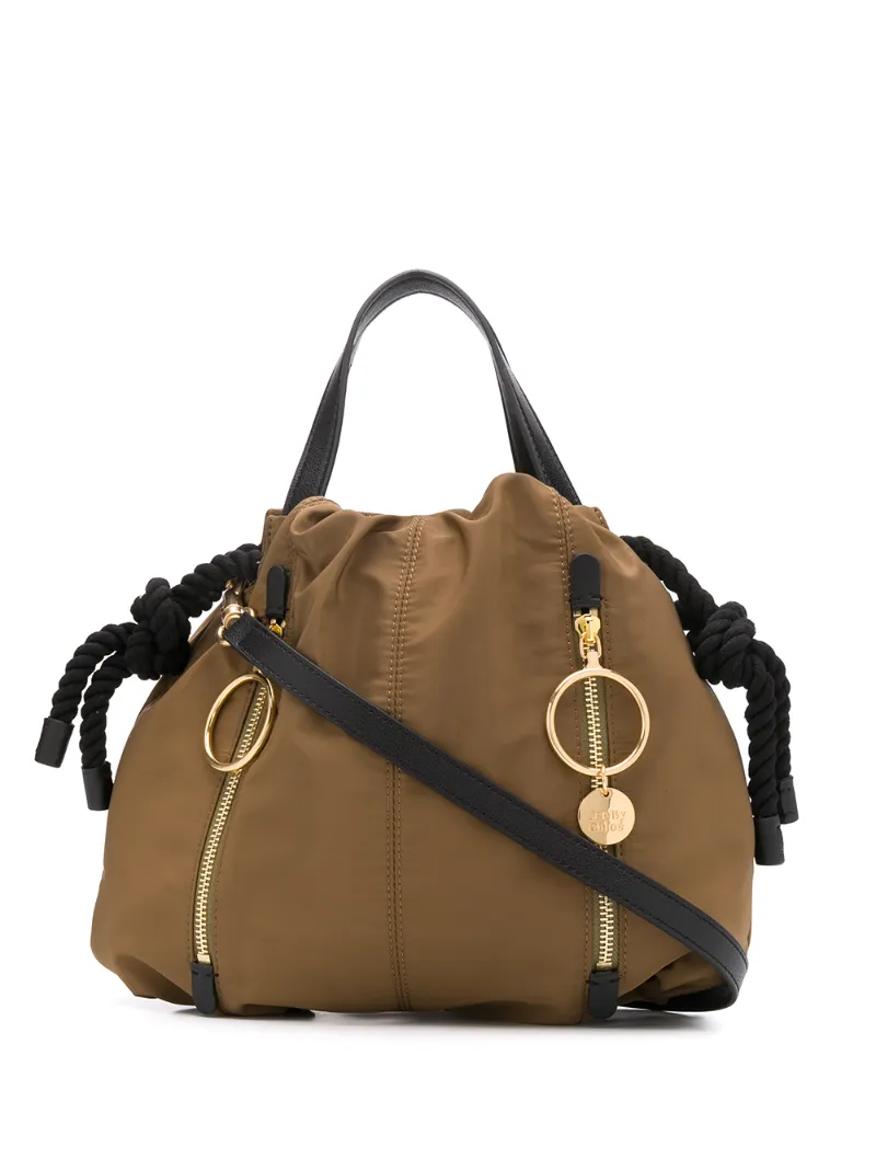 See By Chloé Mini Flo Tote Bag In Brown